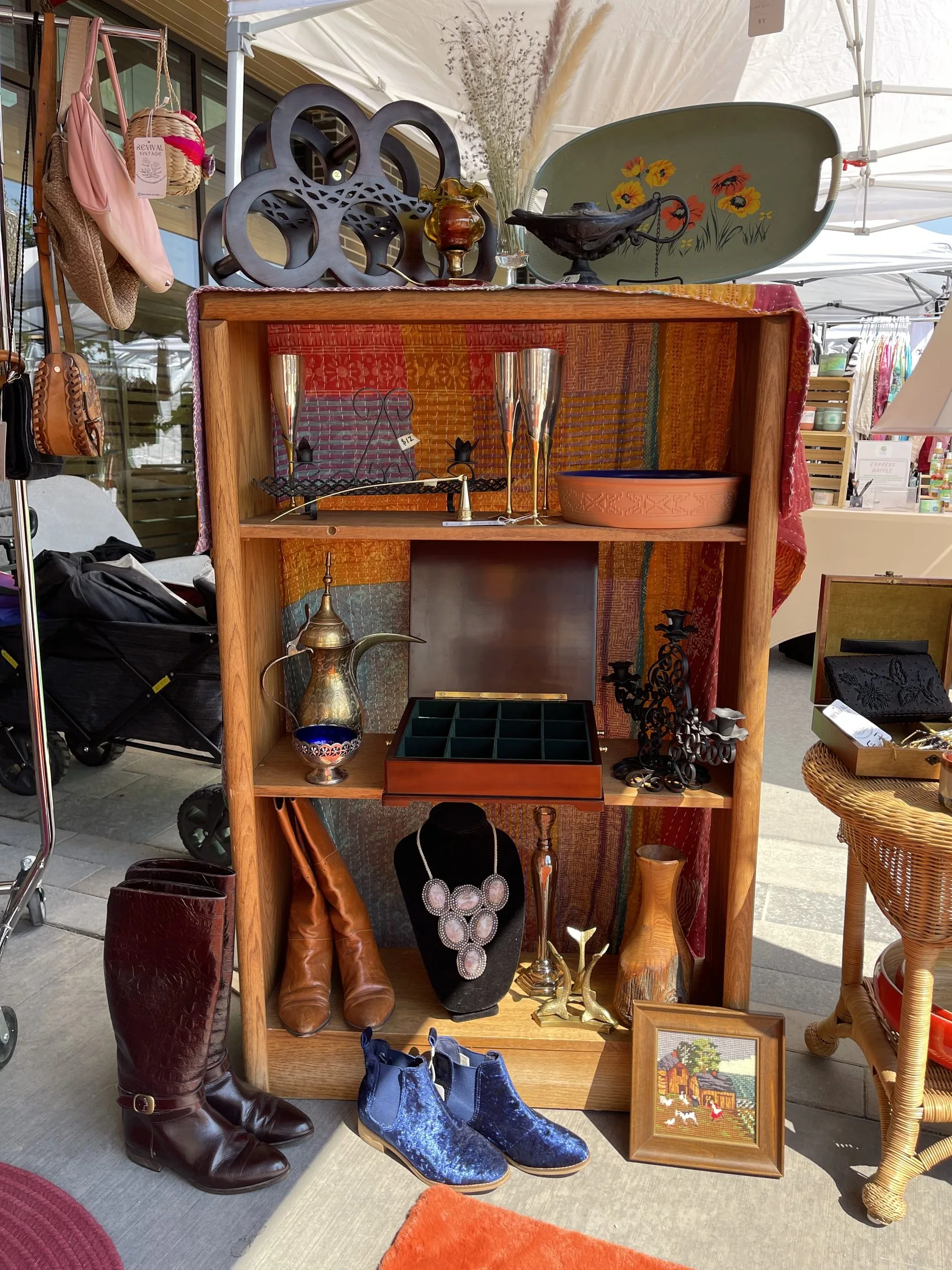 Vintage home decor at Relik Vintage Fest