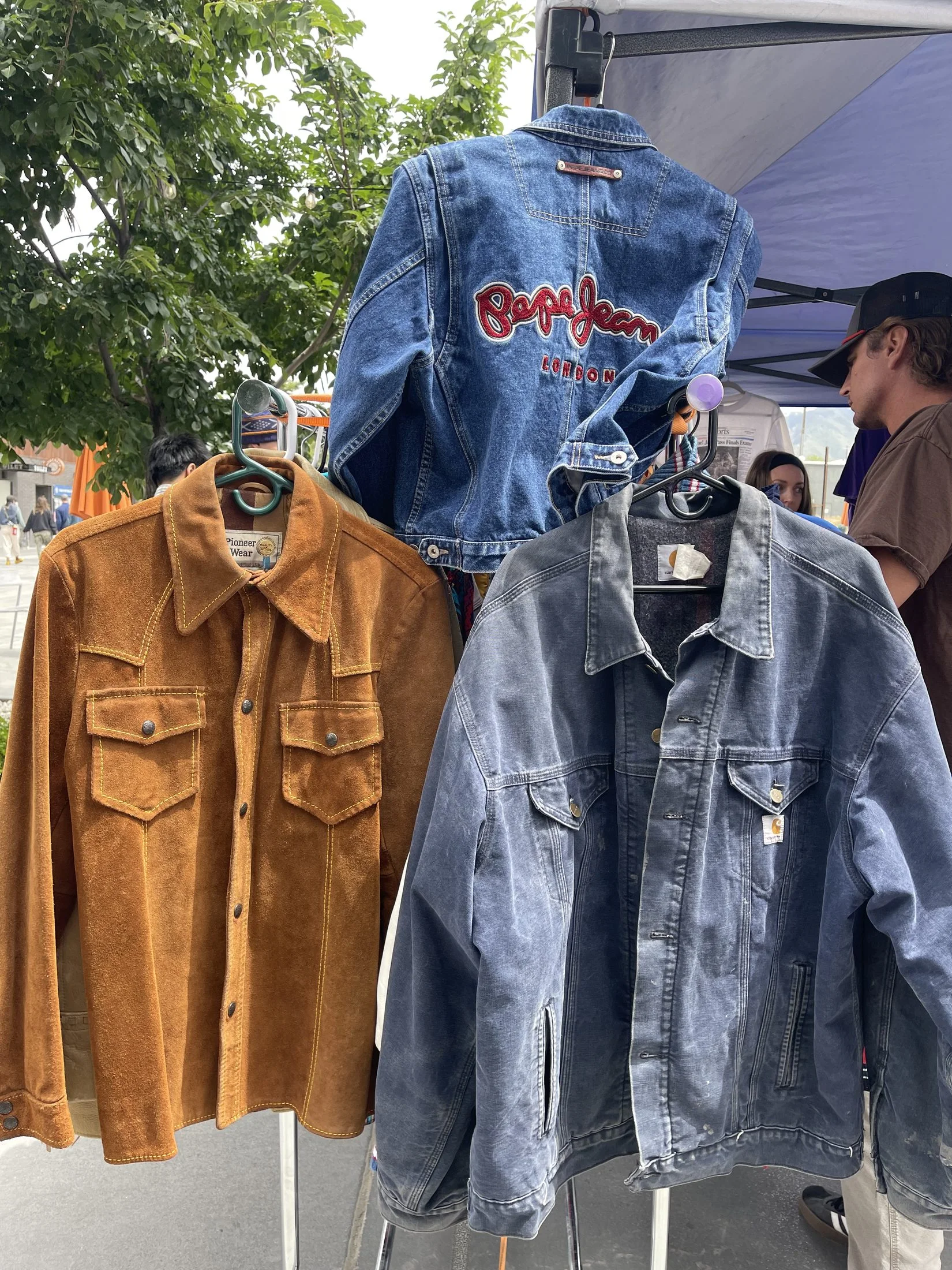 Vintage clothing at Relik Vintage Fest